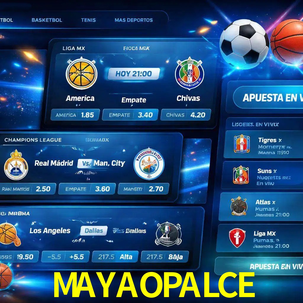 Mercados de apuestas deportivas MAYAOPALCE para jugadores en México