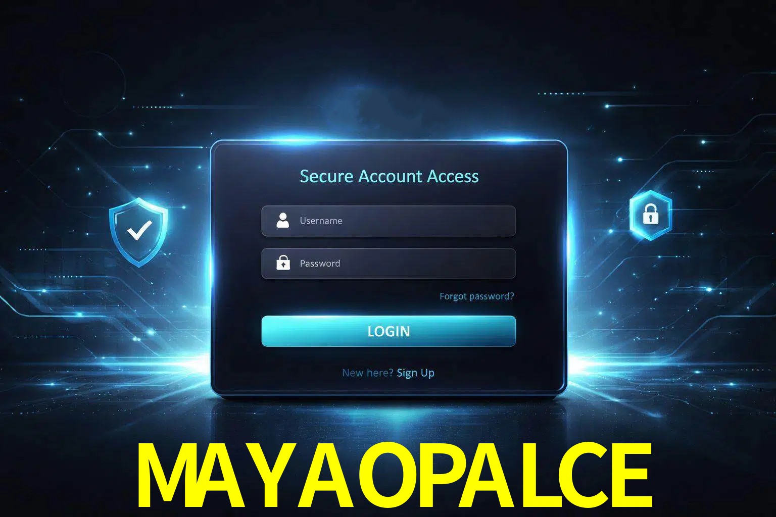 Pantalla de inicio de sesión de cuenta MAYAOPALCE para usuarios en México
